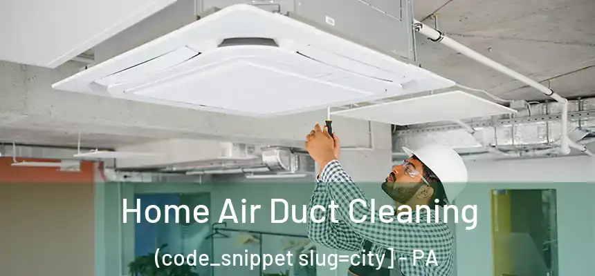  Home Air Duct Cleaning (code_snippet slug=city] - PA